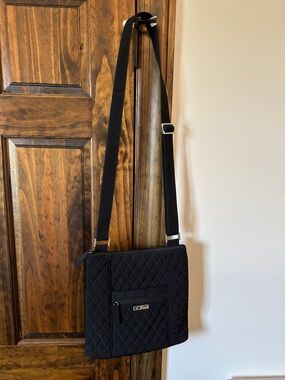 Vera Bradley Black Quilted Crossbody Bag